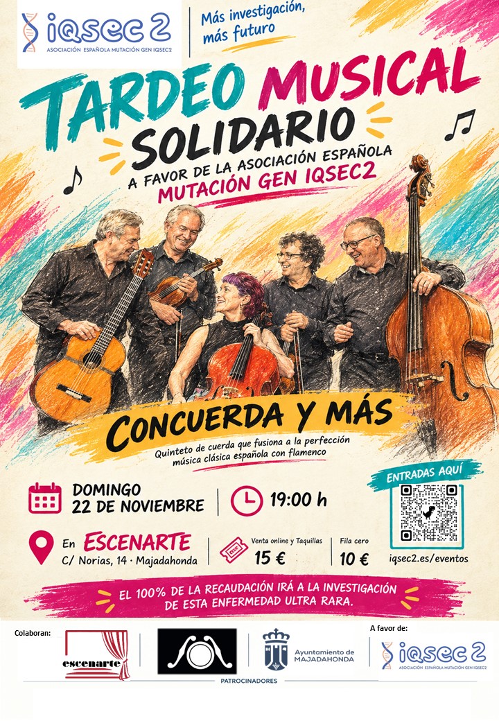 Cartel Tardeo Musical Solidario IQSEC2